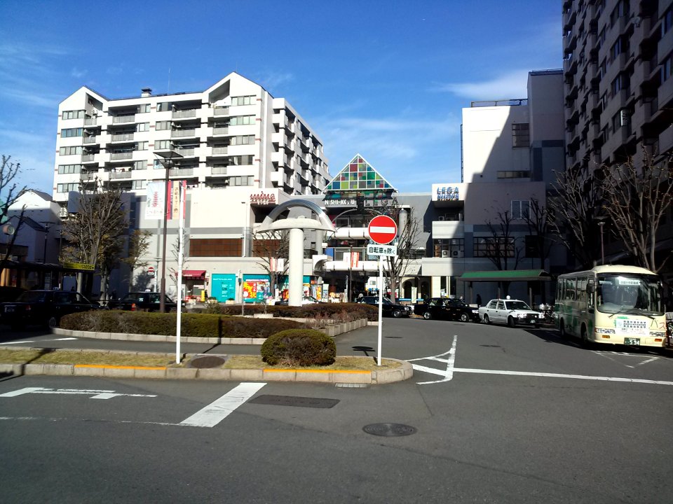 Nishi-Kokubunji station south rotary 20121127