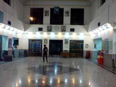 Nishapur train station-passengers hall photo