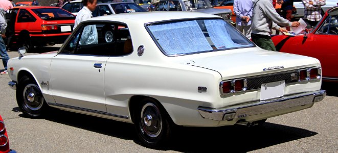 Nissan Skyline Hardtop C10 2000GT-X rear