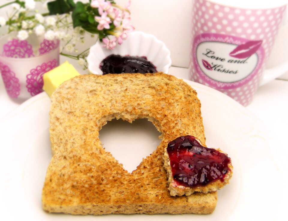 Jam breakfast butter