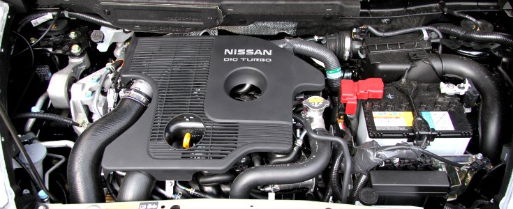 Nissan Juke 16GT FOUR Type V engine room