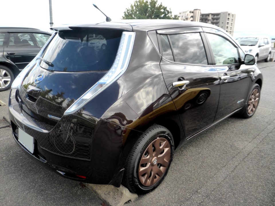 Nissan LEAF 80th Special Color Limited (ZE0) rear