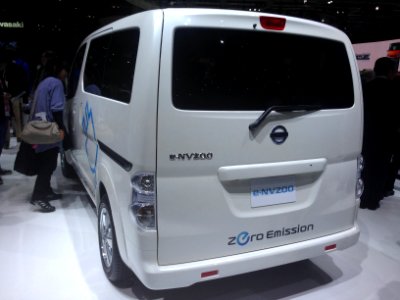 Nissan e-NV200 rear - Tokyo Motor Show 2013