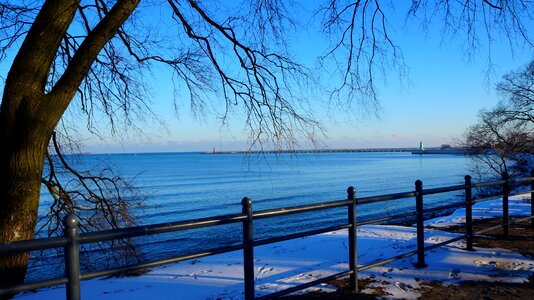 Sea the baltic sea winter