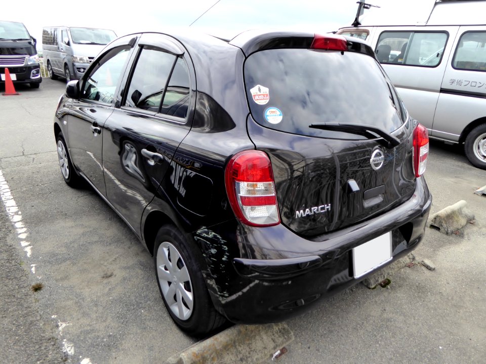 Nissan MARCH 12S (K13) rear