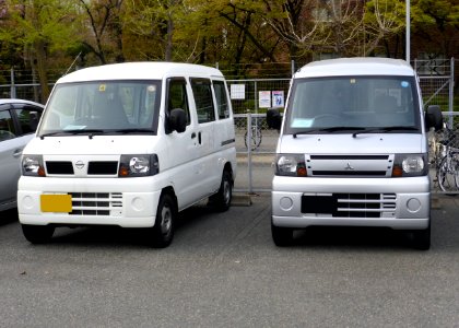 Nissan CLIPPER VAN (U71V) & Mitsubishi MINICAB VAN (U61V) front