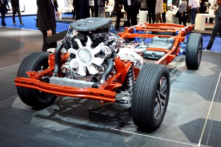 Nissan Navara chassis. Spielvogel