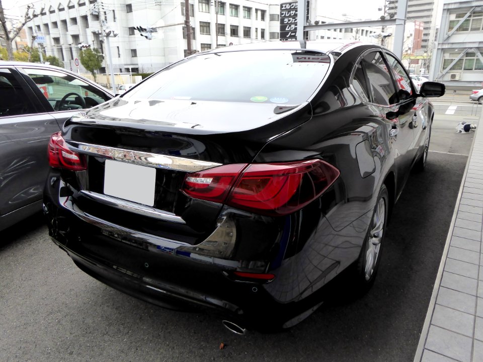 Nissan FUGA HYBRID (HY51) rear