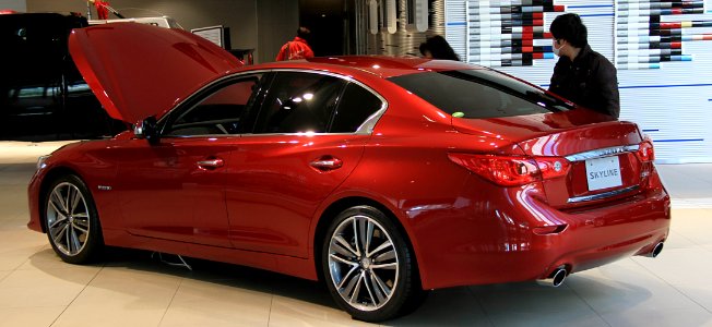 Nissan Skyline 350GT Hybrid Type SP rear