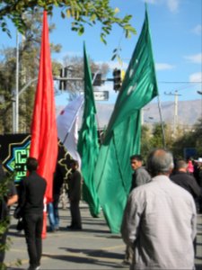 November13,2013 - Muharram 9,1435 - Flags -Nishapur 84