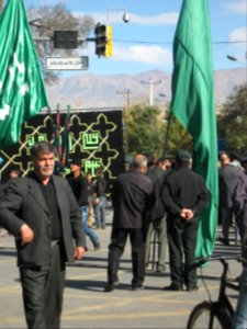 November13,2013 - Muharram 9,1435 - Flags -Nishapur 80