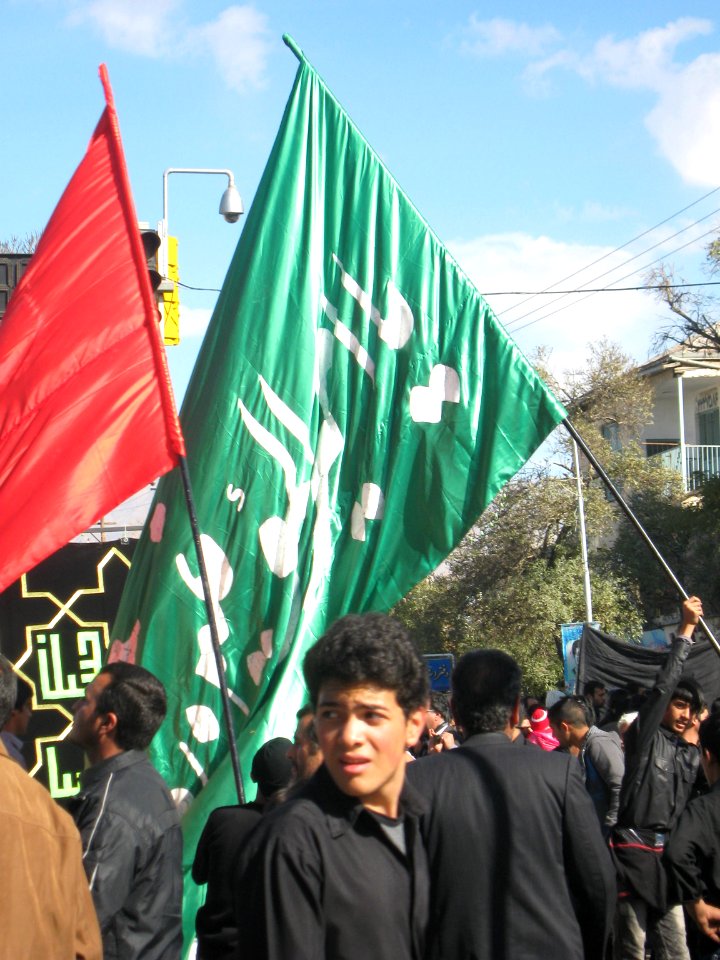 November13,2013 - Muharram 9,1435 - Flags -Nishapur 86