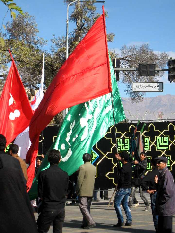 November13,2013 - Muharram 9,1435 - Flags -Nishapur 85