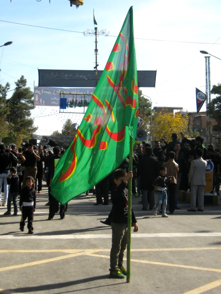 November13,2013 - Muharram 9,1435 - Flags -Nishapur 100