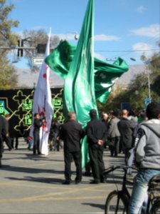 November13,2013 - Muharram 9,1435 - Flags -Nishapur 79