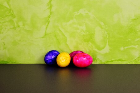 Colored egg easter photo