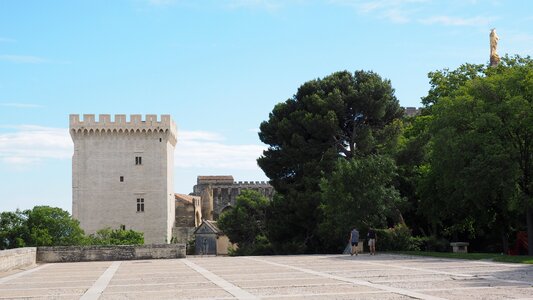 Tower fortress palais des papes
