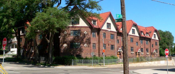 Nottingham Apts (Omaha) from SE 2 photo