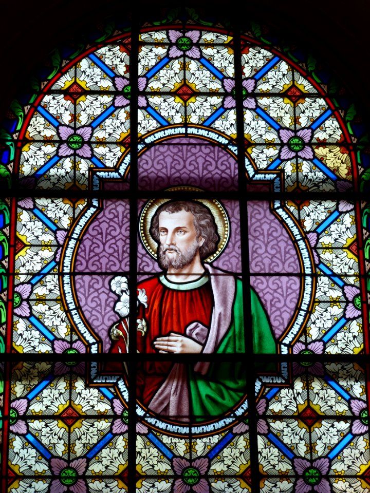 Nortkerque (Pas-de-Calais) église Saint-Martin vitrail 04
