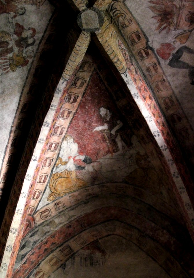 Notre-Dame de Garaison 16082018 09 Voûte Saint-Jean-Baptiste