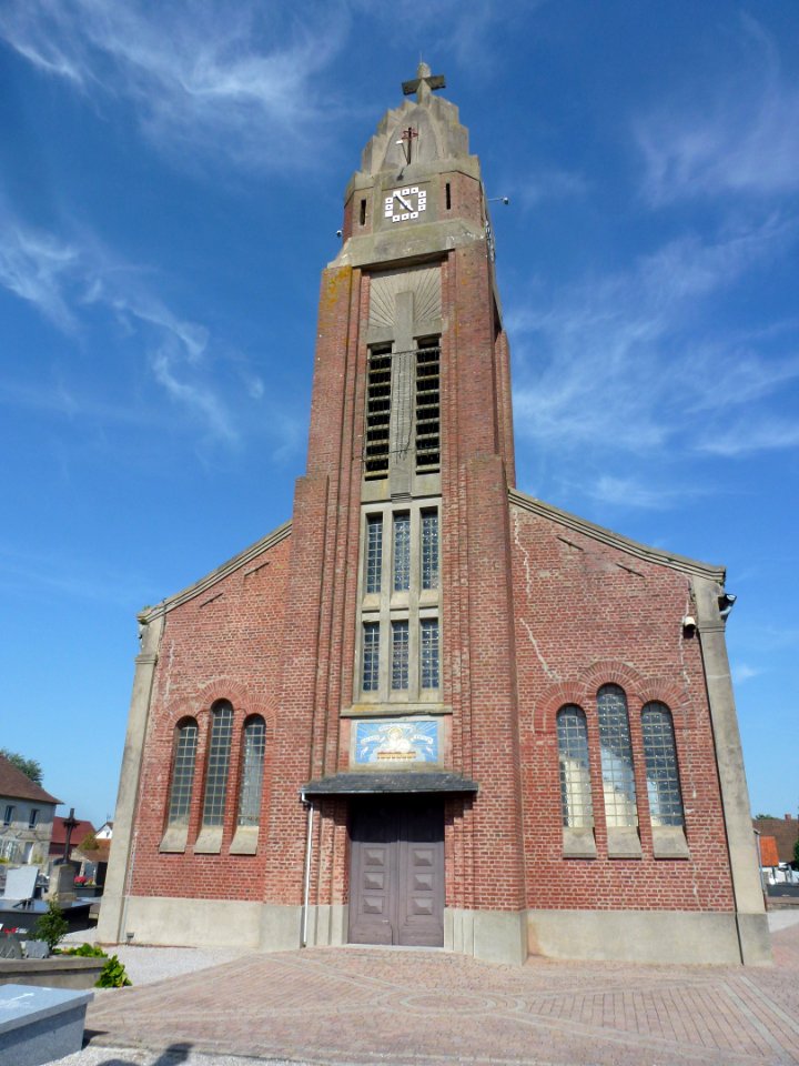 Nortkerque (Pas-de-Calais) église Saint-Martin (02)