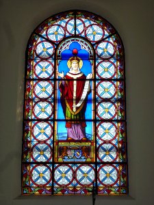 Nortkerque (Pas-de-Calais) église Saint-Martin vitrail 02