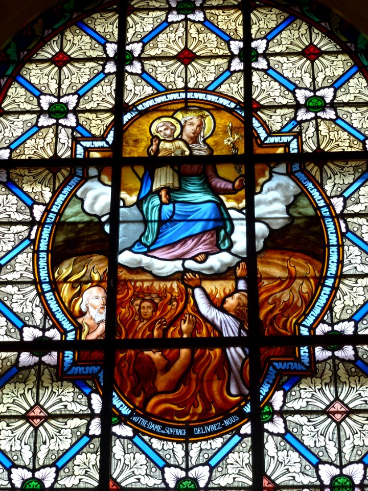 Nortkerque (Pas-de-Calais) église Saint-Martin vitrail 03