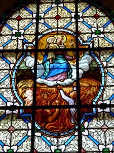 Nortkerque (Pas-de-Calais) église Saint-Martin vitrail 03