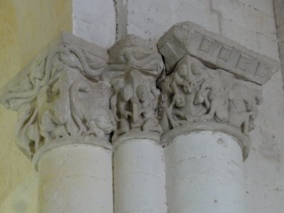 Notre-Dame de Salles-lès-Aulnay, chapiteau a