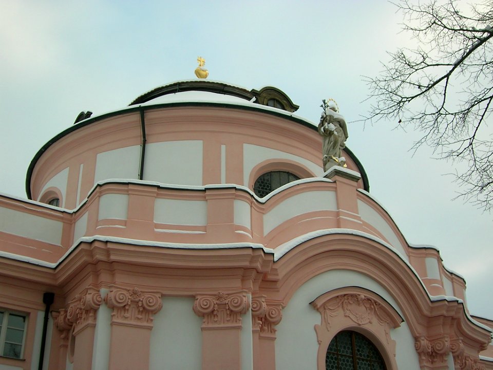 Notre Dame Eichstätt -mit Schneehaube