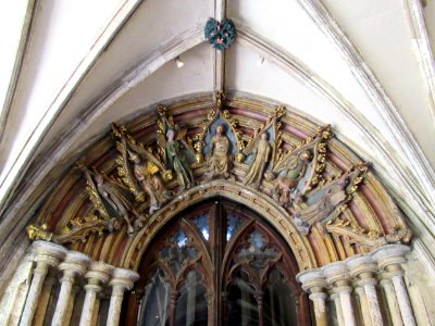 Norwich Cathedral, cloisters doorway