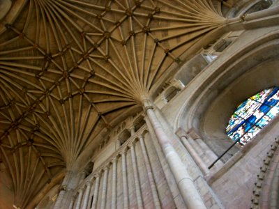 Norwich Cathedral, south transept roof
