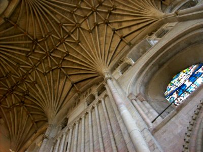 Norwich Cathedral, south transept roof photo