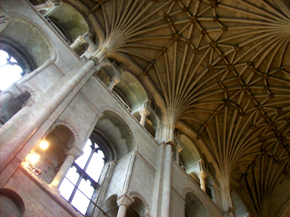Norwich Cathedral, South transept roof 2