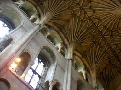 Norwich Cathedral, South transept roof 2 photo