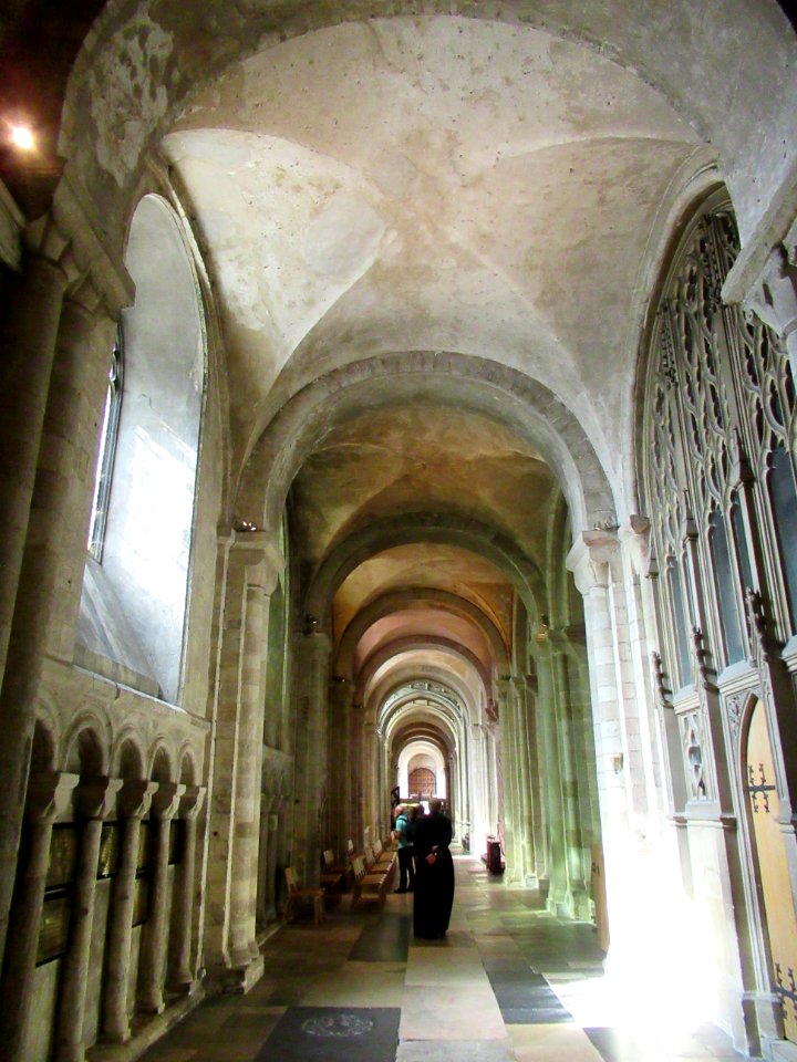 Norwich cathedral, south aisle