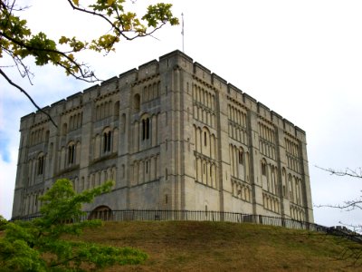 Norwich Castle from Castle Meadow