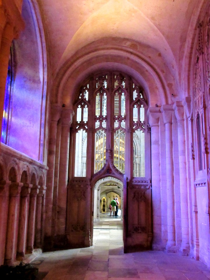 Norwich cathedral, north aisle