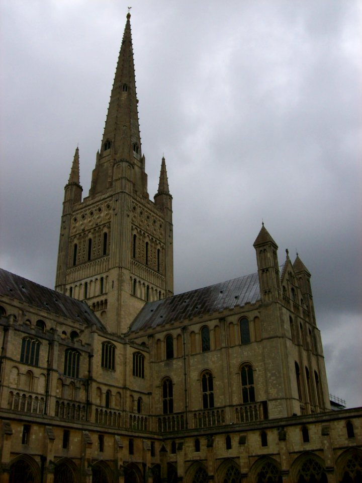 Norwich Cathedral, the spire