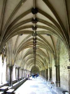 Norwich Cathedral, the cloisters