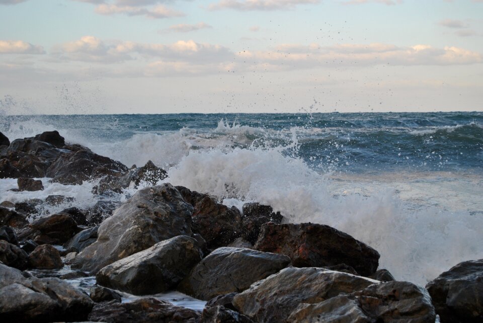 Sea bay water