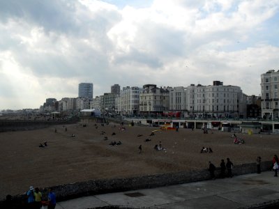 Northwestward view from Palace Pier, Brighton (June 2010)