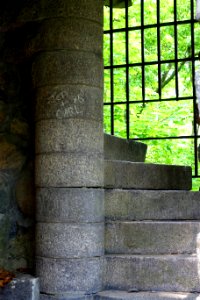 Norumbega Tower stairs - Weston, Massachusetts - DSC06639
