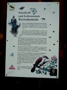 NSG Hartmannsberg, Infotafel am Schafstall