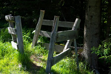 Away demarcation weathered