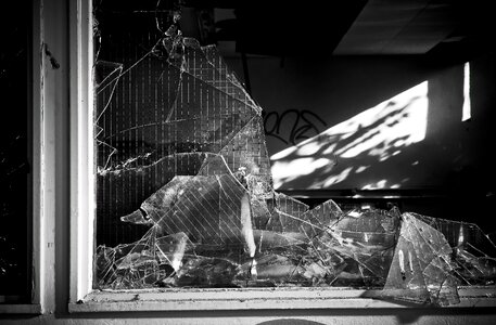 Glass factory old