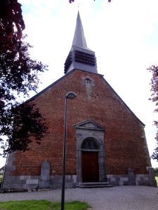 Noyelles-sur-Sambre (Nord, Fr) église façade