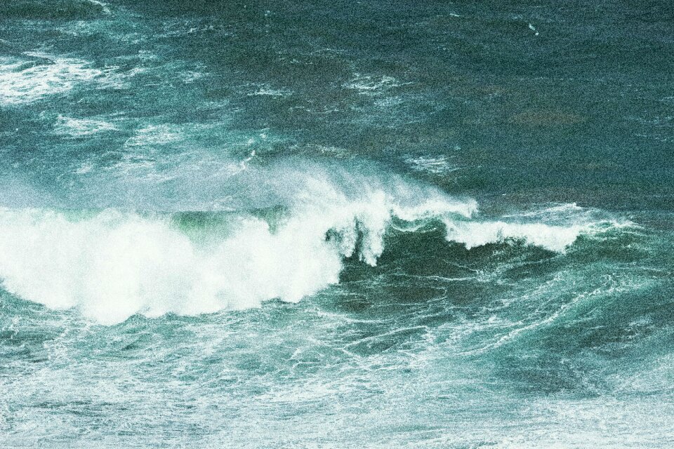 Sea seascape splash