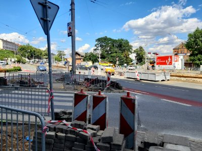 NOVÉ SADY (předělávání silnice) - Brno 20200727 155957