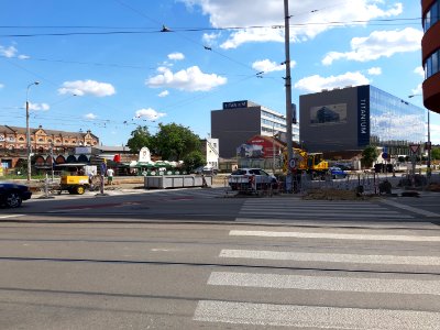NOVÉ SADY (předělávání silnice) - Brno 20200727 155854
